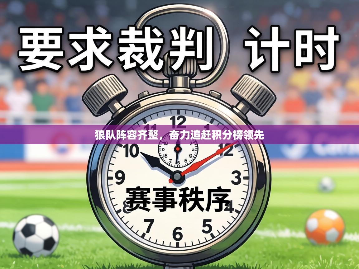 狼队阵容齐整，奋力追赶积分榜领先  第1张